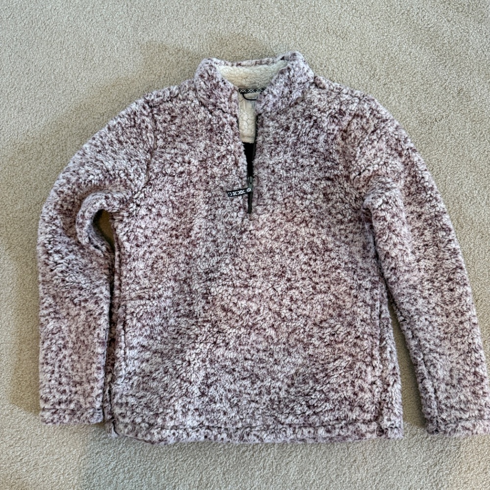 Womens Sherpa Fleece quarter zip